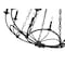 Z-Lite Arabella Chandelier, 10-Light, 33 In.W x 44 In.H, Matte Black/Matte Black 3500-10MB - alternate 5